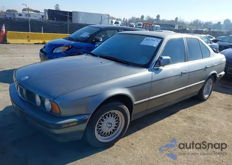 1991 BMW 535 I Automatic from USA, damaged, VIN WBAHD2310MBF72624
